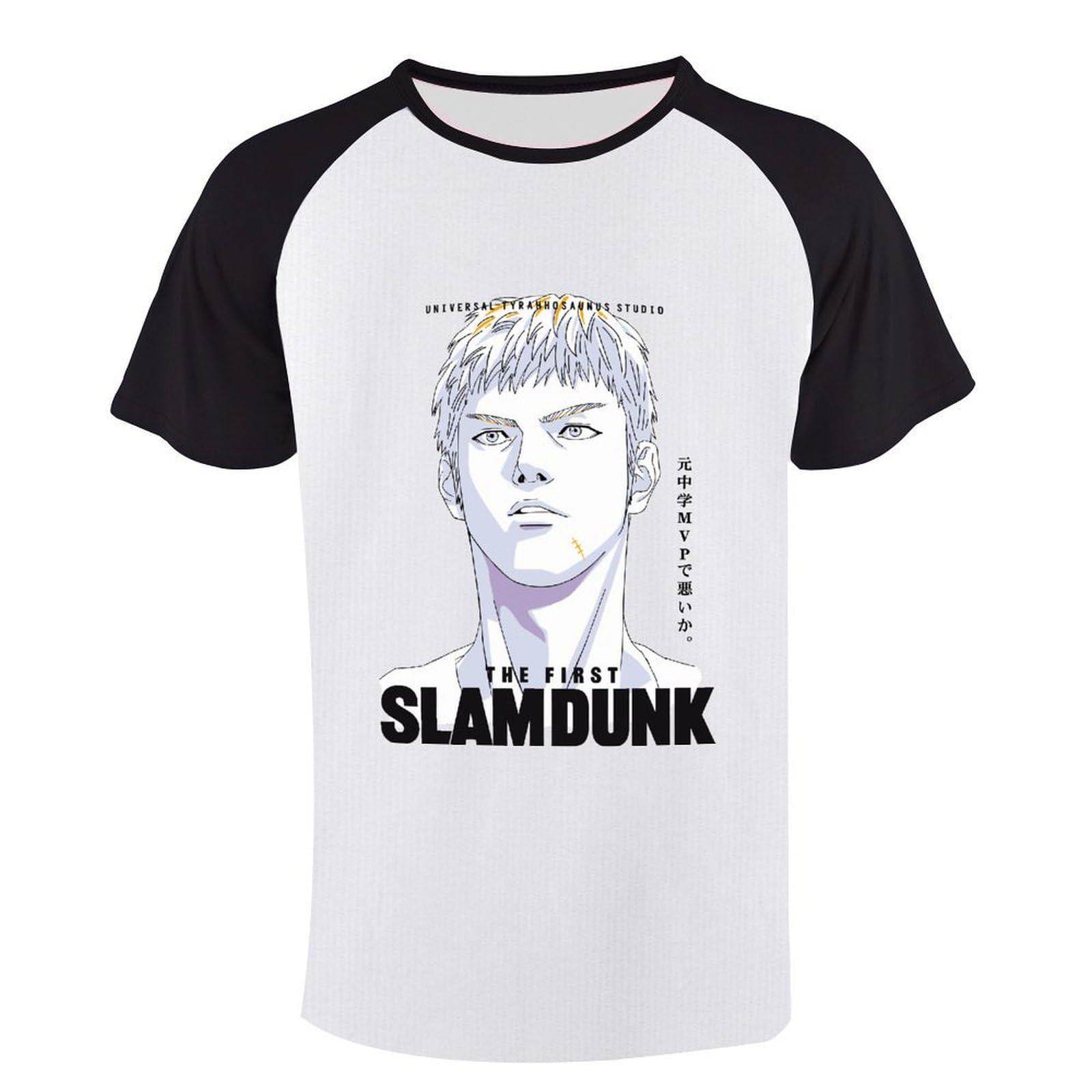 レア★新品未使用 スラムダンク Ｔシャツ 三井寿 SLAMDUNK 半袖 バスケ SLAM DUNK Tシャツ 三井/LOOP ホワイト 三井寿 (Sサイズ